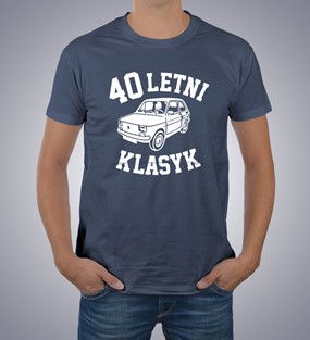 Koszulka na urodziny KLASYK
