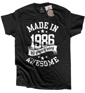 Koszulka na urodziny Born To Be Awesome